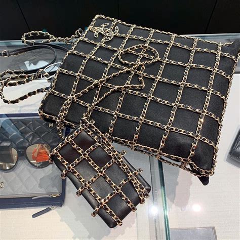 chanel chain around bag 2015|chanel chain around tote.